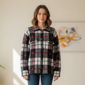 Rachel Zoe Women's Button Down Long Sleeves Front Pockets Cardigan, Size: M